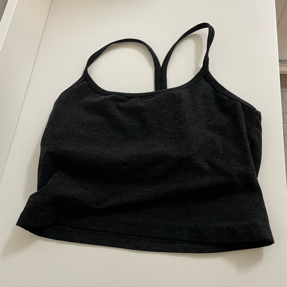Beyond Yoga Black Crop Top